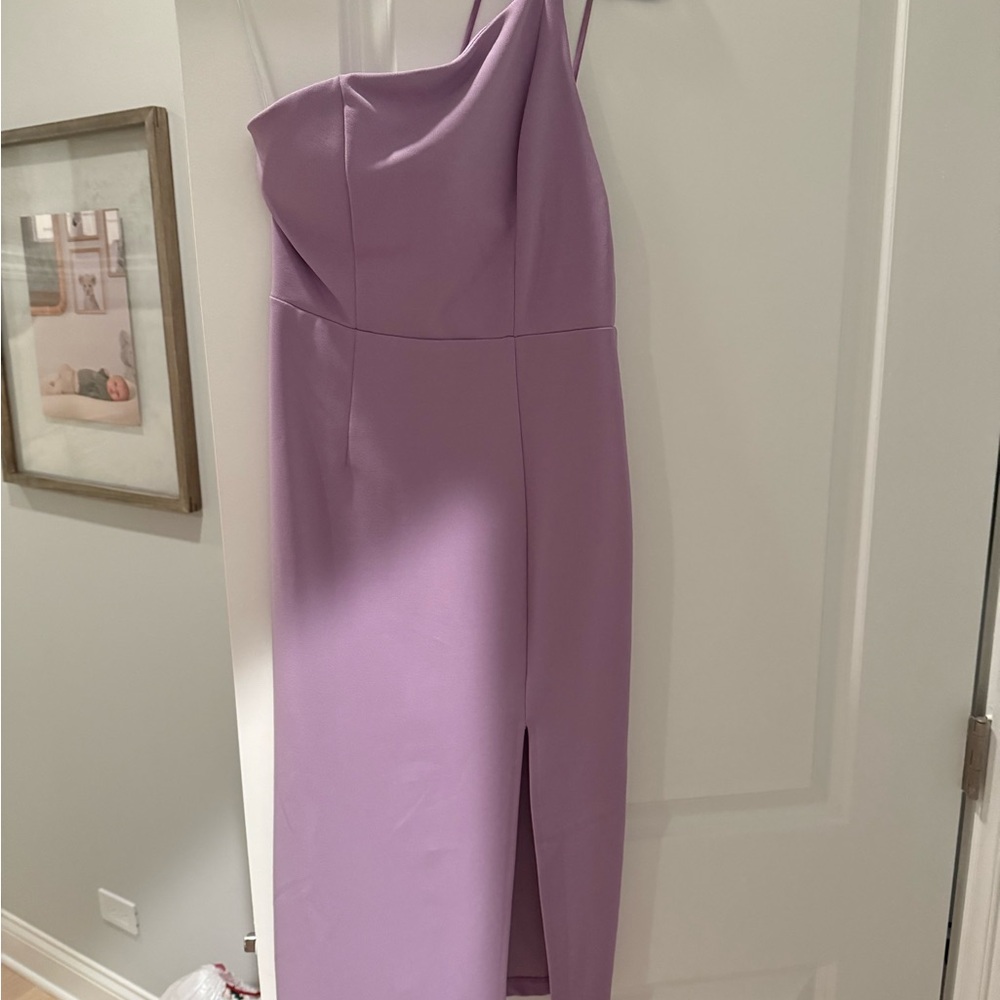Elegant Lavender Women's Dress